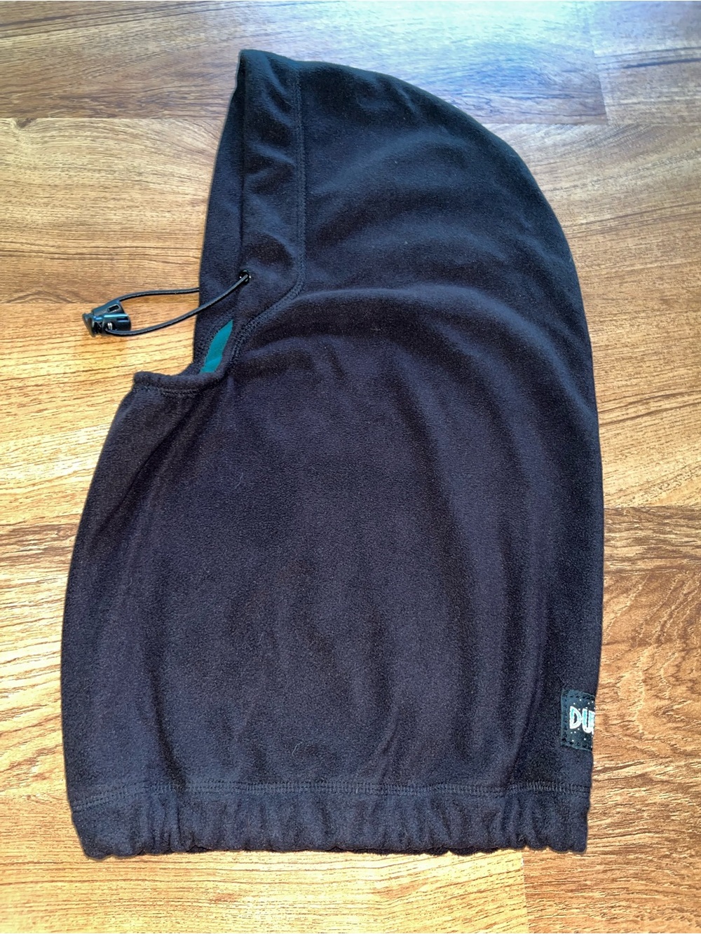 Due North Apparel Unisex One Size OS Fleece Hood Balaclava Full Head Cover Black